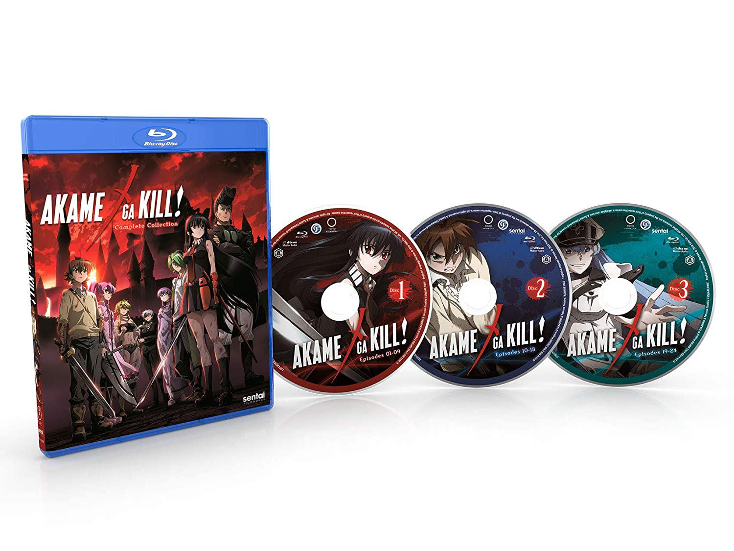 Akame Ga Kill: Complete Collection - Blu-ray - BuyAnime.com Anime & Video  Blu-Ray, Anime & Video Blu-Ray & DVDs - 816726022628