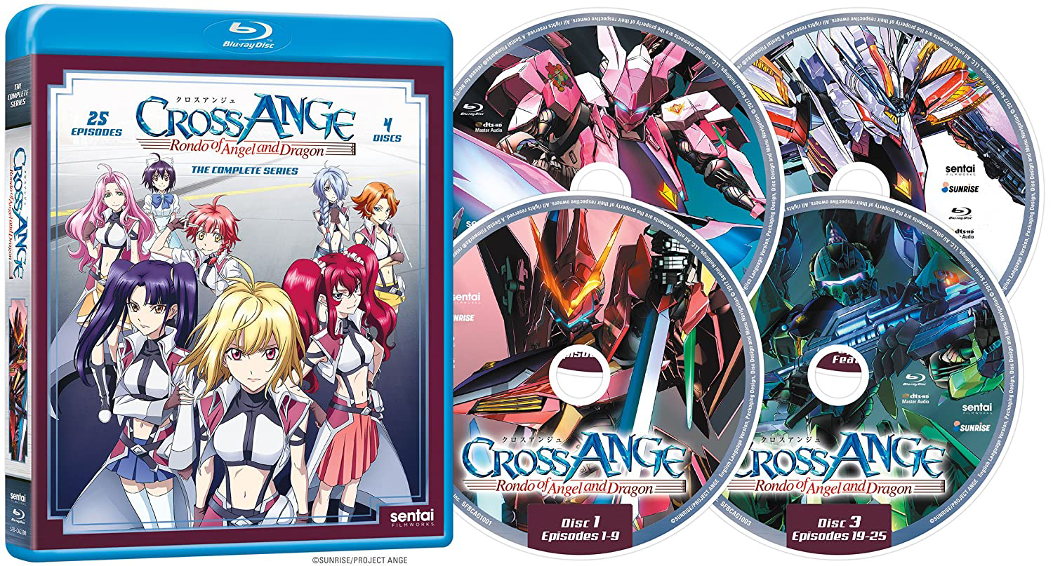  Cross Ange: Rondo of Angel and Dragon: Collection 2 : CROSS ANGE  2: Movies & TV