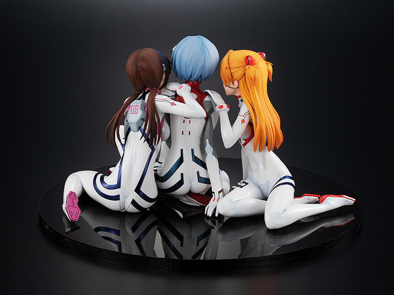 Pack figures Rei Ayanami & Shikinami Asuka Langley, With Gift Look Up -  Evangelion: 3.0+1.0 Thrice Upon a Time - Megahouse