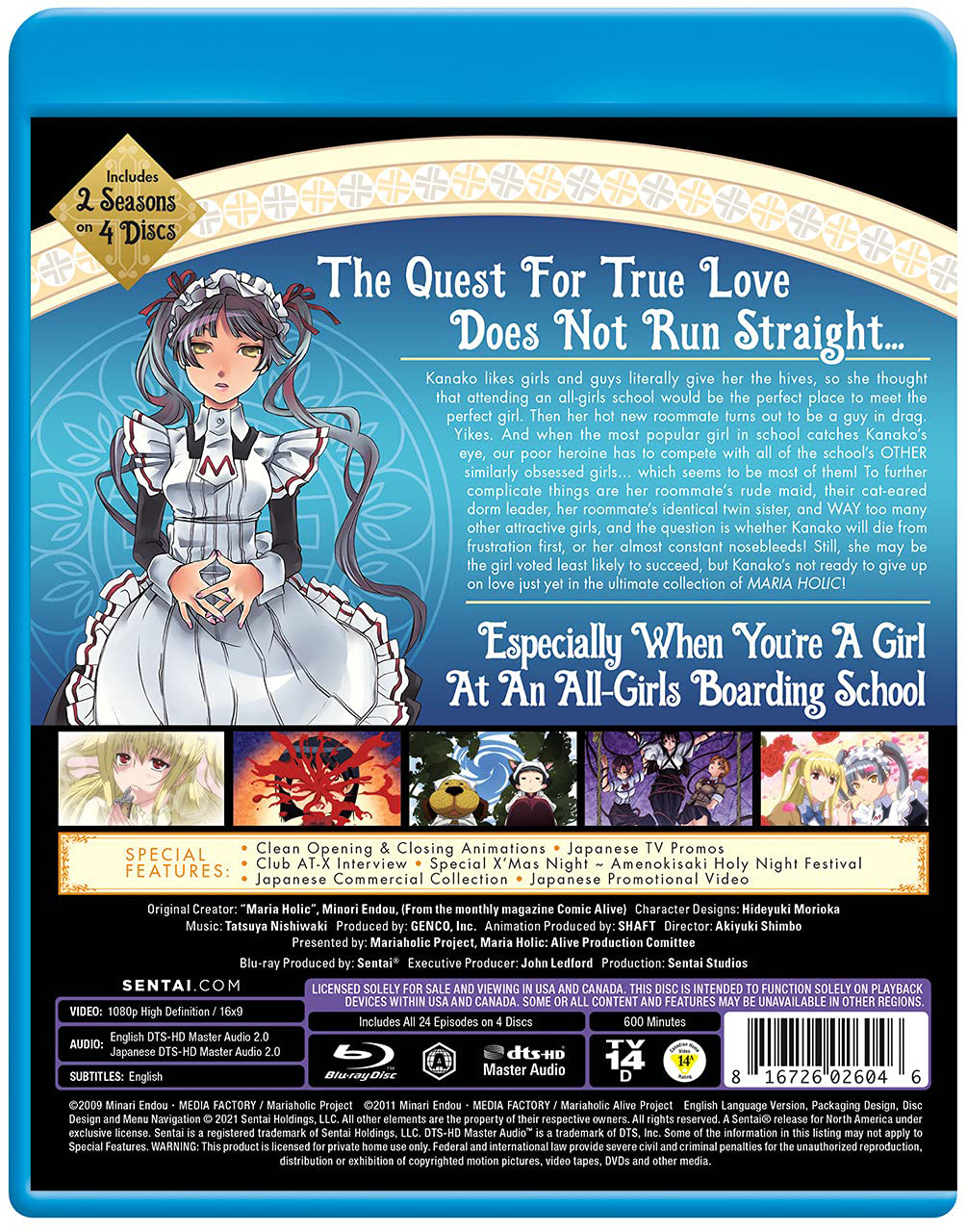 Nana (Blu-ray), Sentai, Anime & Animation