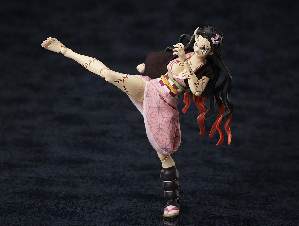 Boneco Nezuko Kamado Action Figure Demon Slayer: Kimetsu No