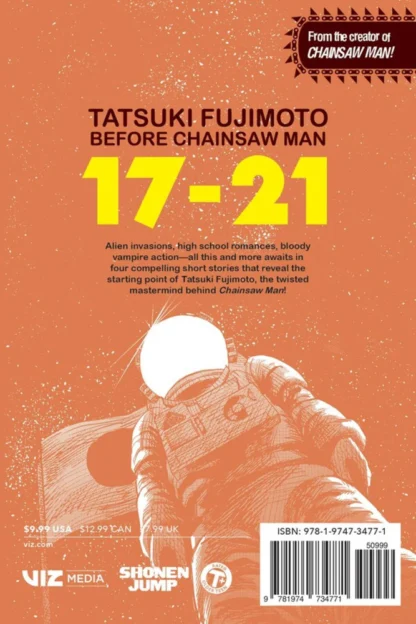 Tatsuki Fujimoto Before Chainsaw Man 17-21 Manga