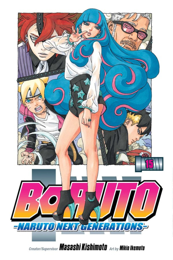 Boruto manga cover featuring Kawaki