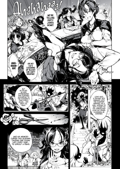 The Maiden Knights' Secrets manga