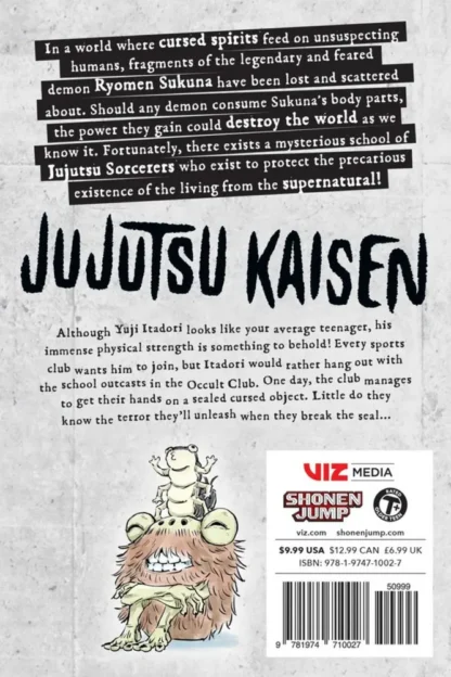 Jujutsu Kaisen Vol. 1 - Manga