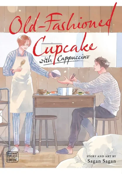 Old-Fashioned Cupcake with Cappuccino - Manga