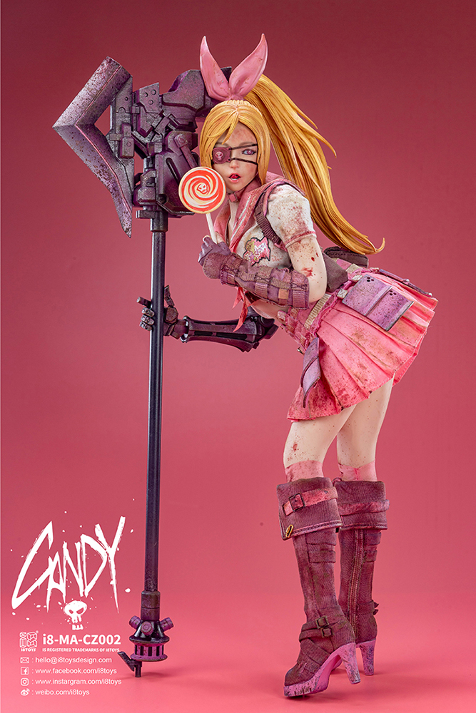 I8TOYS - CRAZY X NOISY - CANDY 'DAMAGE VERSION' 1/6 SCALE ACTION FIGURE