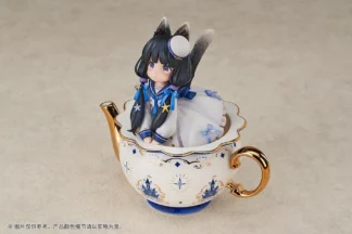 Ribose DLC Series "Tea Time Cats" Cow Cat Non-Scale Figurine