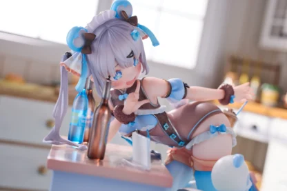 Henreader Original Character Blue Panda Coffee 1/6 Complete Figure