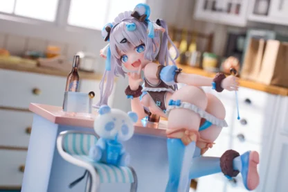 Henreader Original Character Blue Panda Coffee 1/6 Complete Figure