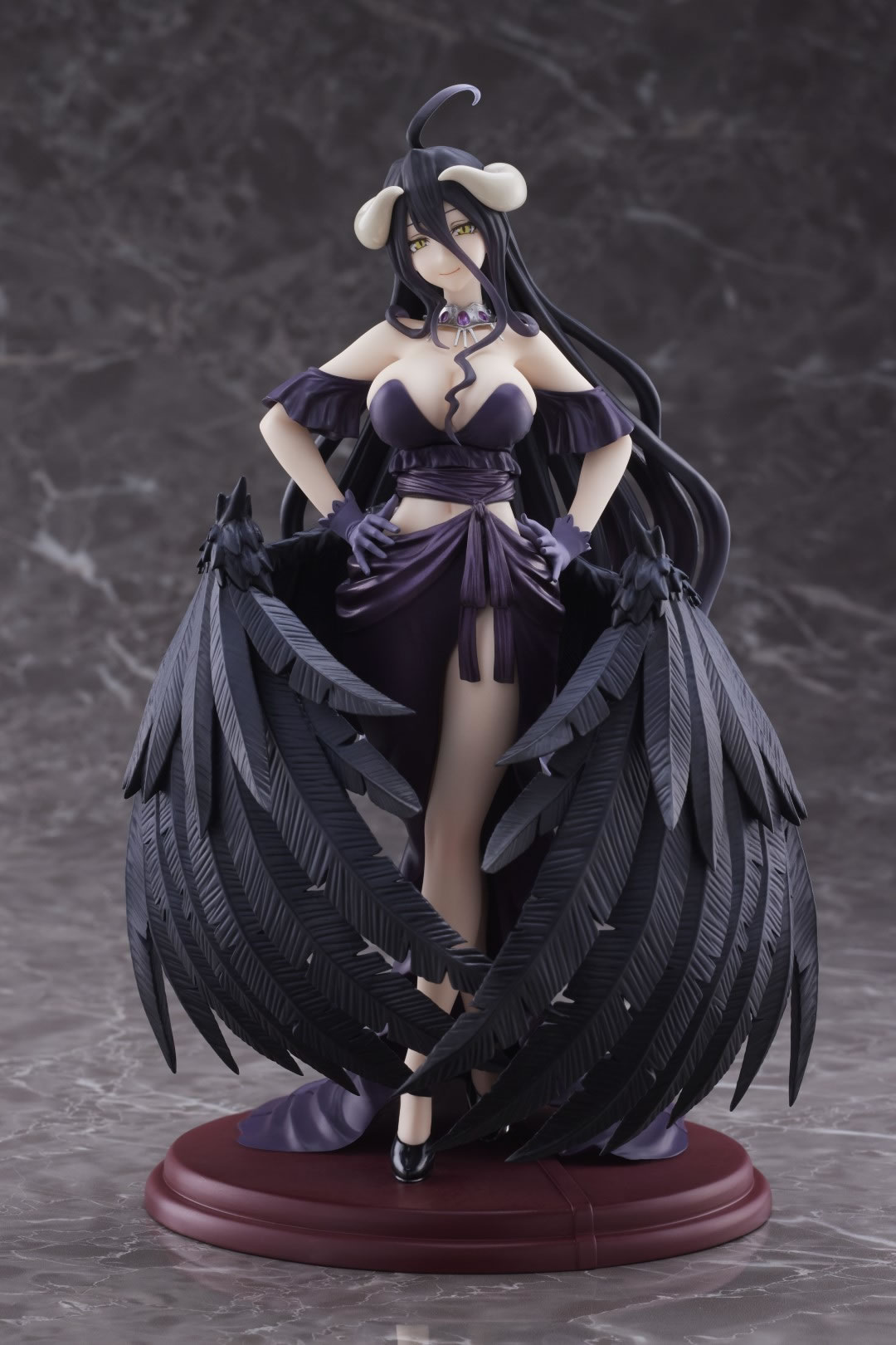 Overlord IV AMP+ Figure - Albedo (Black Dress Ver.) -  Figures,  Pre-Order, Pre-Order Figures, PRE-ORDER NON-SCALE FIGURES - 840342400560