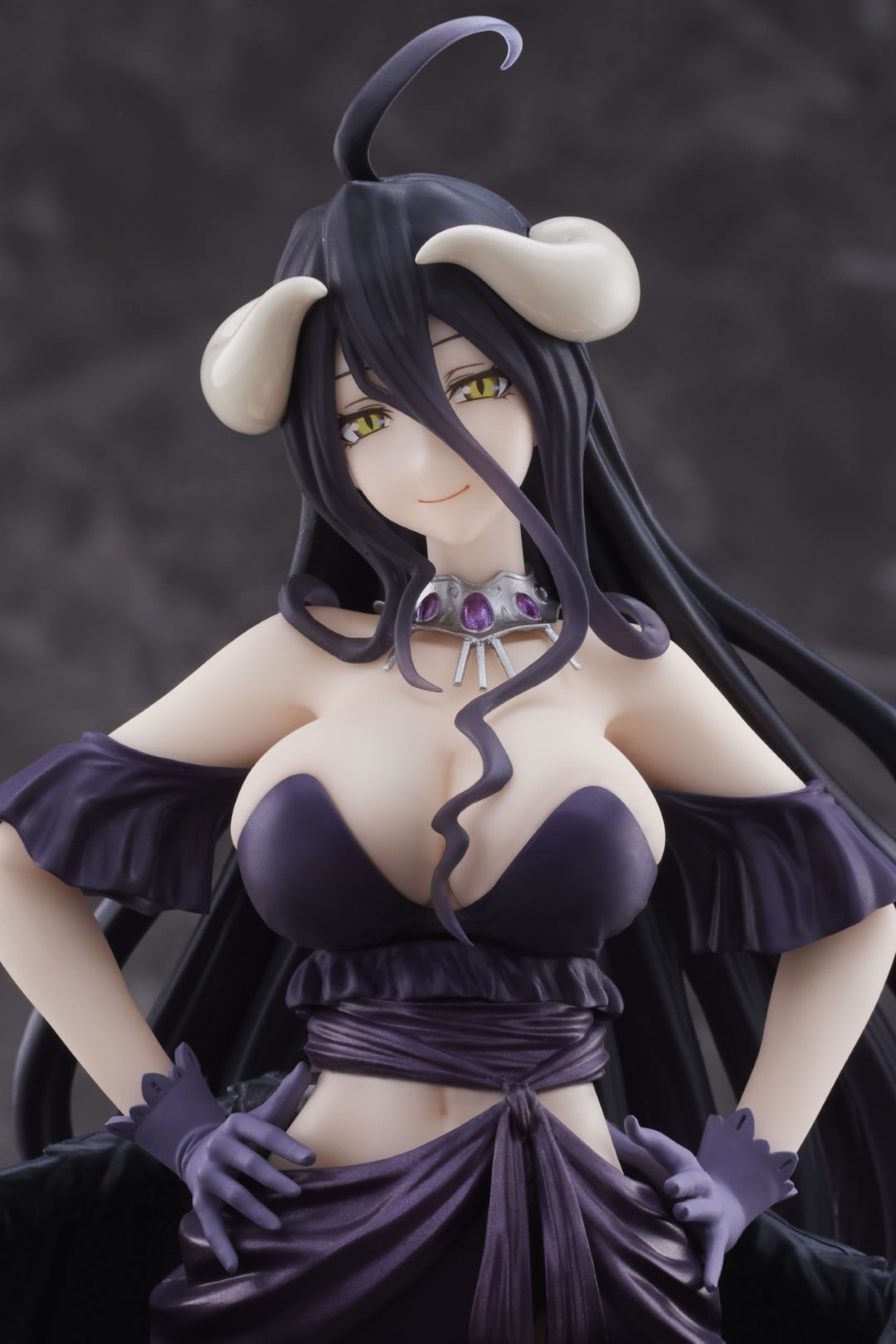 Overlord IV AMP+ Figure - Albedo (Black Dress Ver.) -  Figures,  Pre-Order, Pre-Order Figures, PRE-ORDER NON-SCALE FIGURES - 840342400560