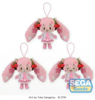 "Hatsune Miku Series" MP Fluffy Mascot "Sakura Miku"