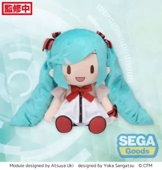 Fuwapetit "Hatsune Miku" Project DIVA MEGA39's" L Plush "Hatsune Miku - Shiny"