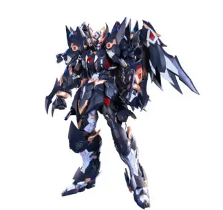 Cd-09 Raven Alloy Action Figurine