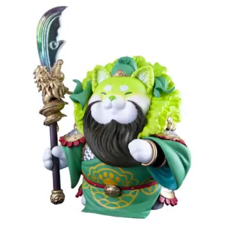 VEGETABLE FAIRY SERIES FIGURE COLLECTION GOD OF WEALTH CABBAGE DOG