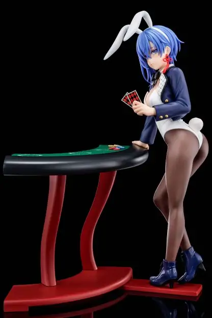 The Demon Sword Master of Excalibur Academy Sakuya Sieglinde Lapis Lazuli Navy Bunny Figure with Nip Slip Gimmick System 1/6 Complete Figure