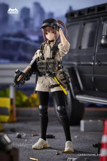 pocket art Series PA006 Security Hiyo Reizei 1/12 Complete Model Action Figure