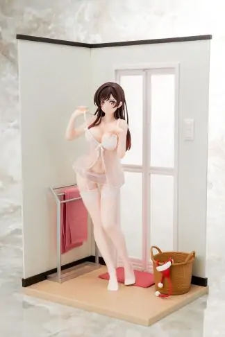 Rent-A-Girlfriend Chizuru Mizuhara See-through Lingerie Figure Angel White Ver. 1/6 Complete Figure