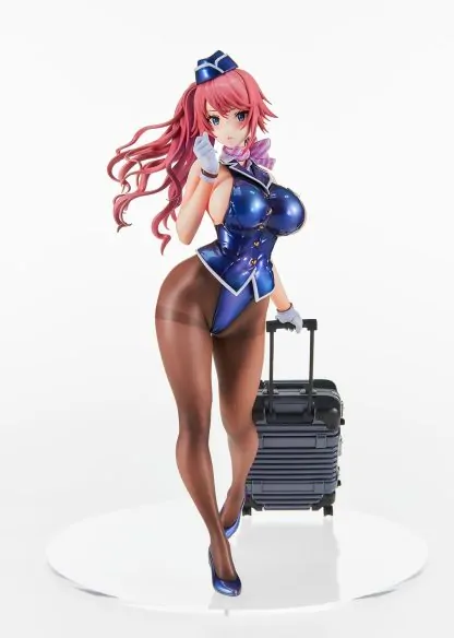 Tight na Oshigoto Work 3: Cabin Attendant Aya Saionji Complete Figure