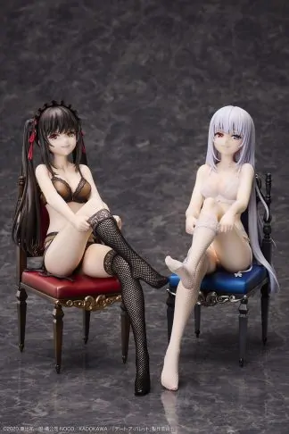 Date A Bullet Kurumi Tokisaki & White Queen 1/7 Complete Figure Set