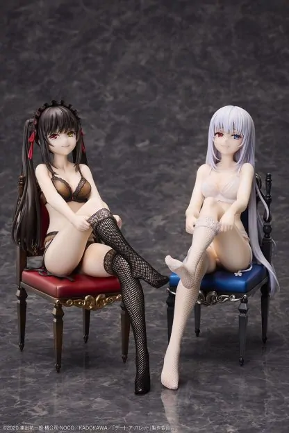 Date A Bullet Kurumi Tokisaki & White Queen 1/7 Complete Figure Set