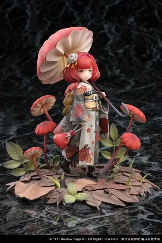 Mushroom Girls Series No.6 Marasmius Haematocephalus 1/1 Complete Figure